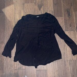 Elegant Black Women's Top